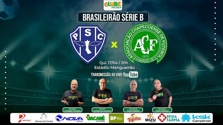 PAYSANDU 0X2 CHAPECOENSE AO VIVO | BRASILEIRÃO SÉRIE B | 16.04.2025