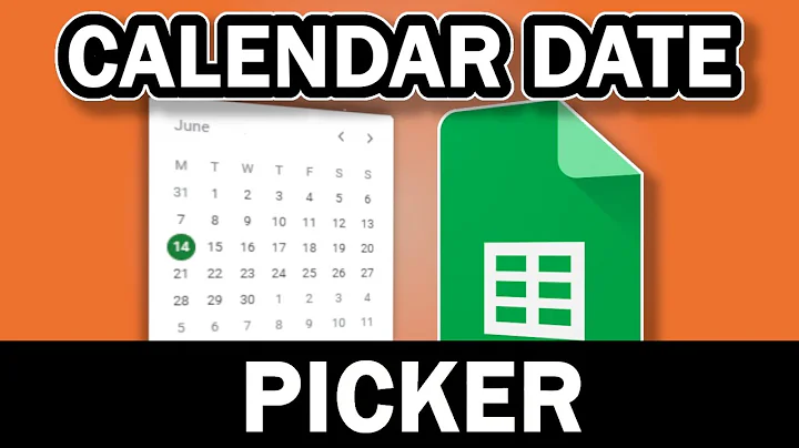 How To Add A Calendar Date Picker In Google Sheets (Updated)