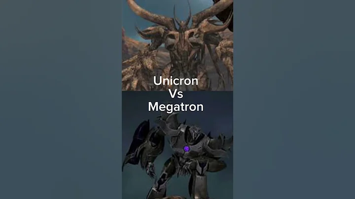 TFP elimination wheel part 3 unicron vs Megatron