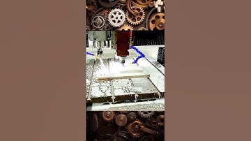 CNC machine with interchangeable drilling and tapping.#cncmachine #cnc #drilling #tapping #fyp