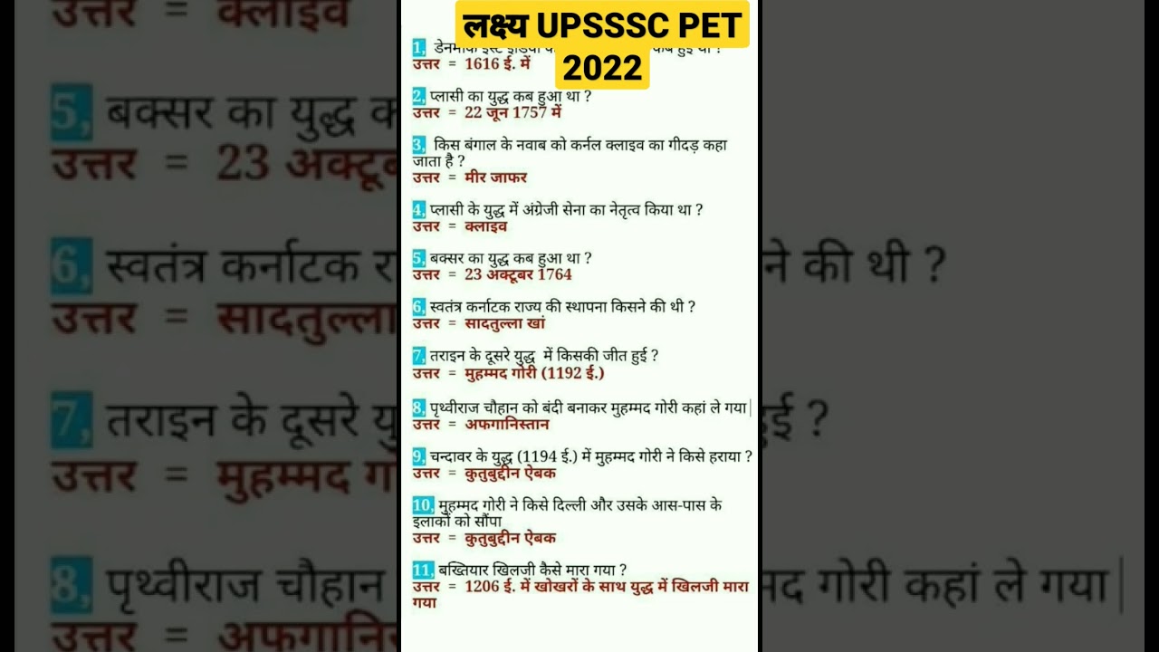 लक्ष्य = PET-2022 ||GS/GK FACTS |upsssc pet 2022 safe score|up pet 2022 target|upsssc latestnews2022