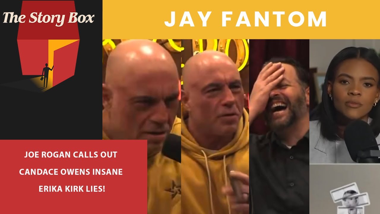 Joe Rogan CALLS Out Candace Owens INSANE Lies About Erika Kirk!
