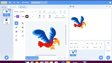 MAKE A FLYING PARROT GAME IN SCRATCH | For Beginners| Game Development