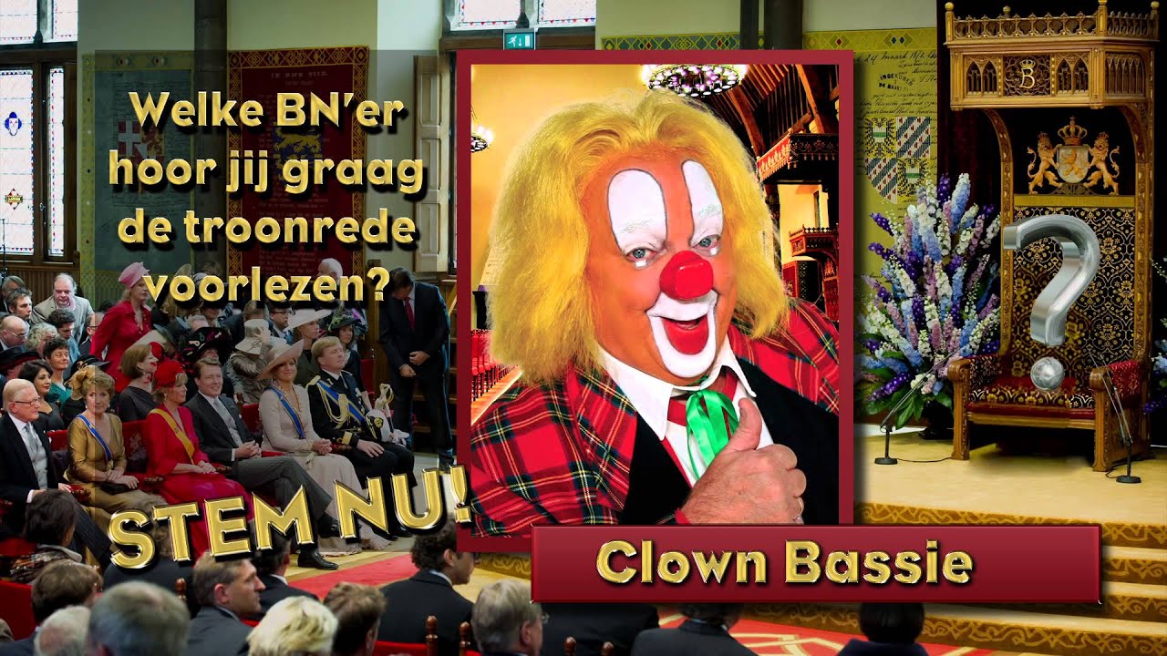 Wie gaat de troonrede 2013 voorlezen? YouTube