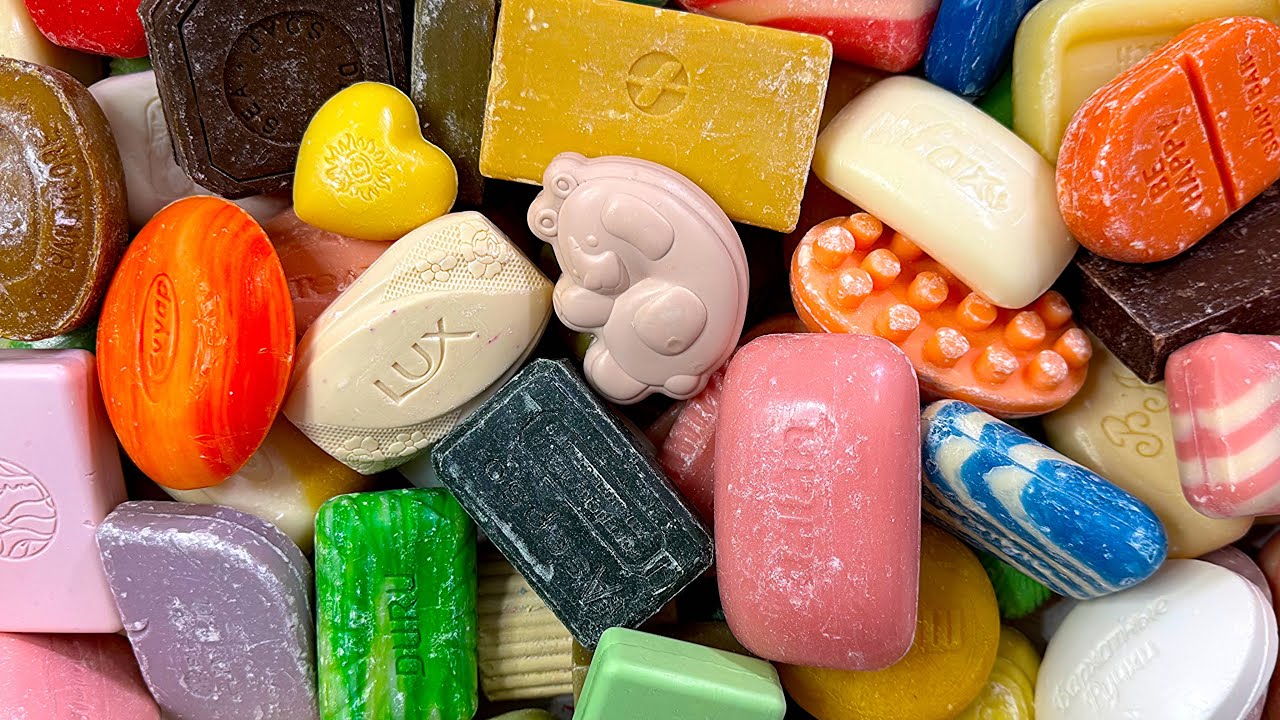 Soap box. Cutting different soap. Asmr soap (no talking)