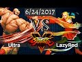 Sfv ultragtxzangief vs lazyredkarin my 3 best vs his 1 best