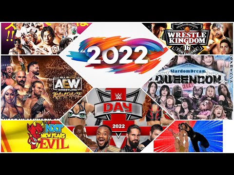 Comienza el 2022 con eventos a mogollon (#WWEDay1, #AEW , #STARDOM, #NJPW, #DDT, #TJPW)