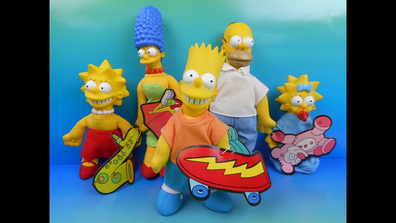 1990 simpsons dolls