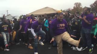 Omega Psi Phi Fraternity Inc. Do or Die E Pi Sets OWT West Chester Univ 2015 Homecoming 2015 Part 2