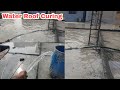 5hours of water curing  roof level  building construction  siteconstructionfl  masion  labour
