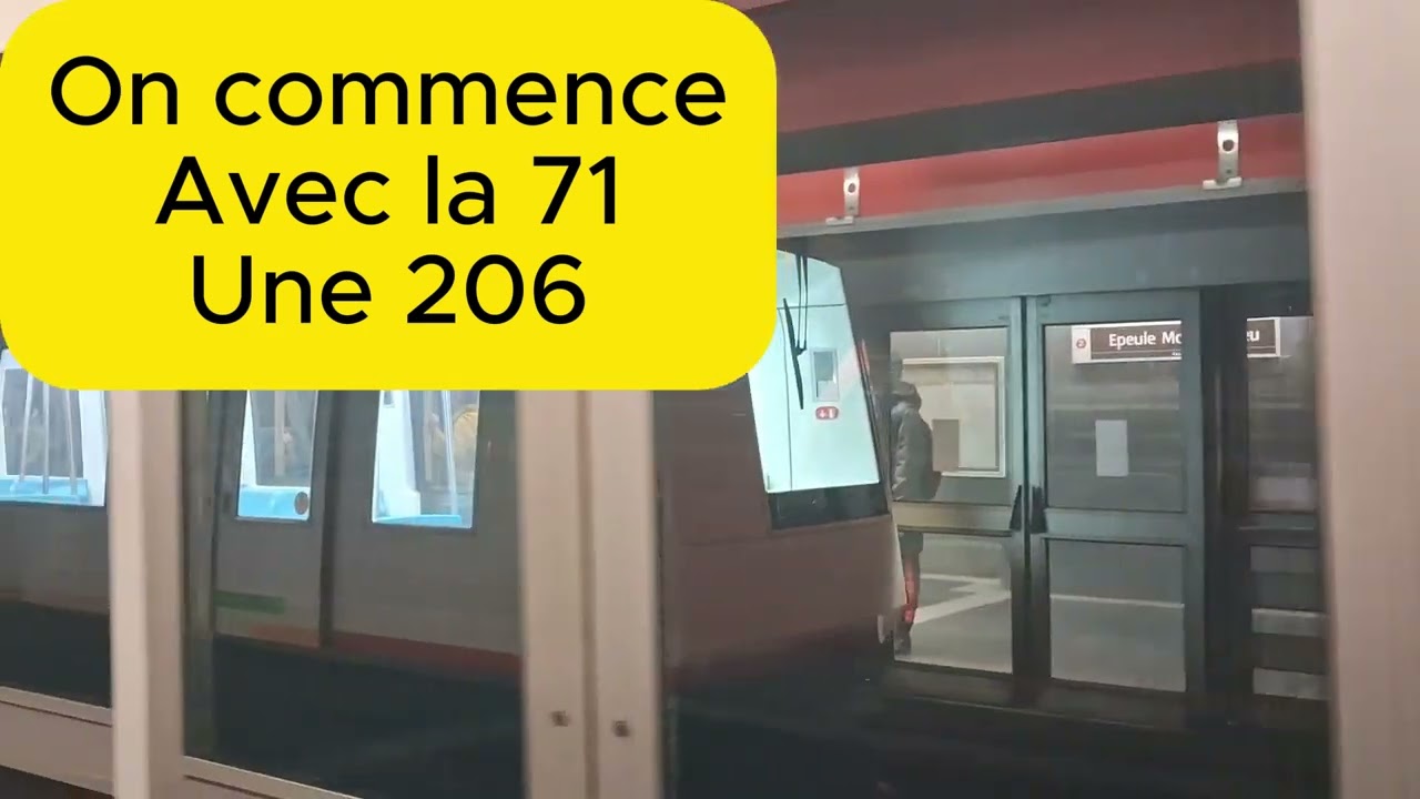 Panne du Jeudi 19 février 2026 , Compilation de Freinage d'urgence