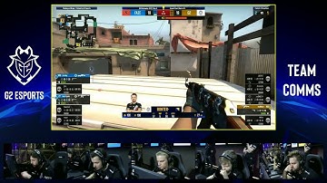 G2 voice comms against FAZE CLAN in Grand Final