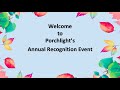 2020 annual recognition event