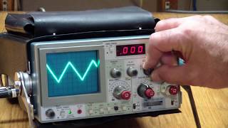 AE#1 Sony/Tektronix 305 Oscilloscope Repair