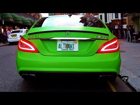 Supercars In London (Part 4) - CLS 63 AMG, BRABUS G Wagon, SLR 722S & More!!