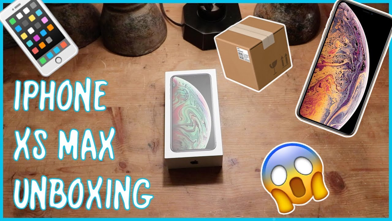 iPhone XS Max Space Gray Unboxing, Setup, and First Impressions