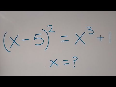 A Nice Math Olympiad Algebra Problem 