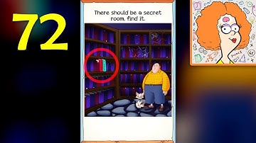 Braindom 2 Level 72 - There should be a secret room, find it