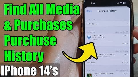 iPhone 14/14 Pro Max: How to Find All Media & Purchases Purchuse History