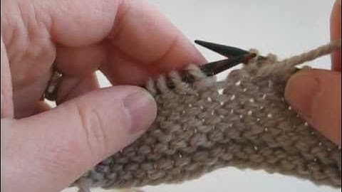 Pyrrha Designs: Purled Left Lifted Increase