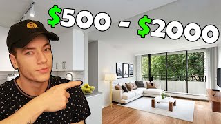 What You Get For RENT in VANCOUVER ($500  $2000) Rental Properties 2021