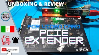 Video Card Extender v9s PCI-E Riser Card PCIe 1x-16x Data Cable Bitcoin Mining - Unboxing and Review screenshot 5