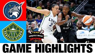 Minnesota vs Seattle Highlights | Women Basketball | 2024 WNBA