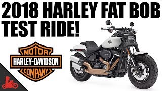 2018 Harley-Davidson Fat Bob 114 Test Ride!