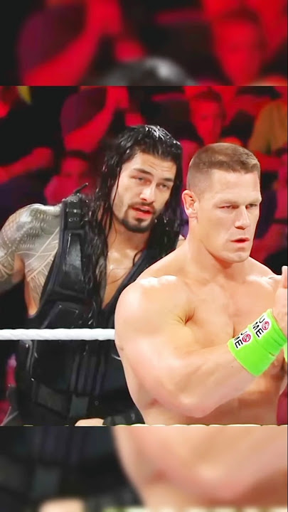 John Cena, Roman Reigns vs Randy Orton, seth Rollins, kane #wwe #shorts