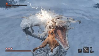 This might be THE MOST ANIME-STYLE BOSS in the GAME - BOSS DIVINE DRAGON | SEKIRO