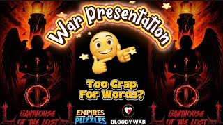 Top Alliance Wars - A Lesson In Underestimating Enemies - Healers Can Still Work - Empires & Puzzles