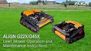 G22X / G45X 割草機操作與保養注意事項 - 英文版