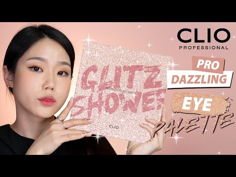 [EN,ES,RU CC] HOLIDAY LIMITED edition product ✨CLIO’s PRO DAZZLING EYE PALETTE GLITZ SHOWER✨