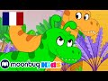 Orphle et les dinosaures | Morphle | Vidéos Pour Enfants | Moonbug en Français