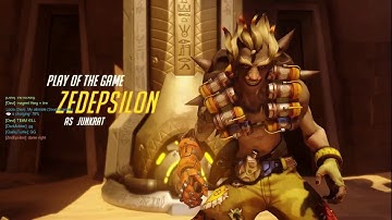 Overwatch Zarya + Junkrat Tire Team Kill