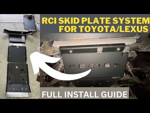 RCI Skid Plate Install DIY Guide for Toyota 4Runner, FJ Cruiser and Lexus GX