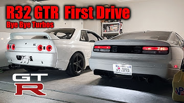 Turbos said “BYE BYE” FIRST PULLS in my R32 GTR