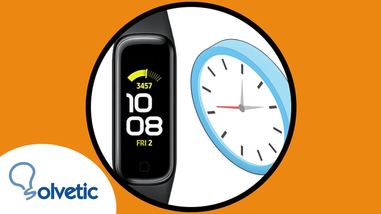 ⌚ Cómo CAMBIAR HORA en Samsung Galaxy Fit 2 - YouTube