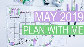 May 2019 PLAN WITH ME | Bullet Journal Setup