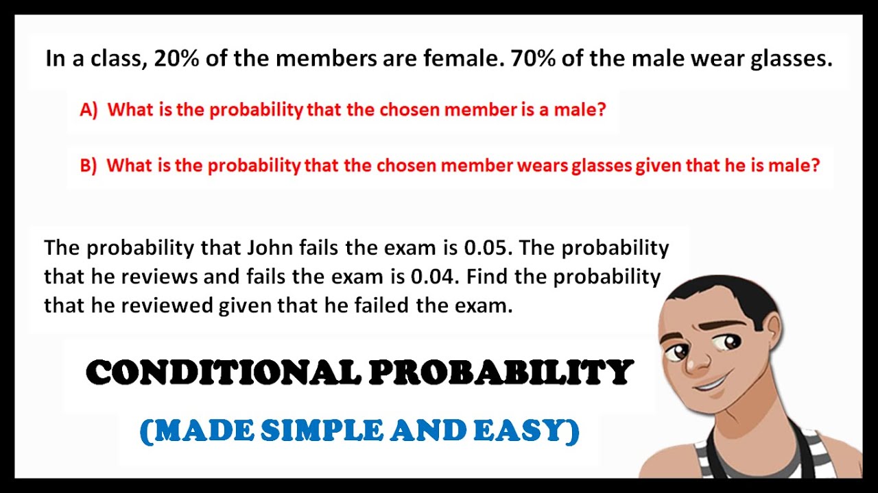 EXAMPLES OF CONDITIONAL PROBABILITY - YouTube