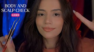 ASMR Scalp and Body Check - Examing and Massaging You - Soft Spoken Roleplay