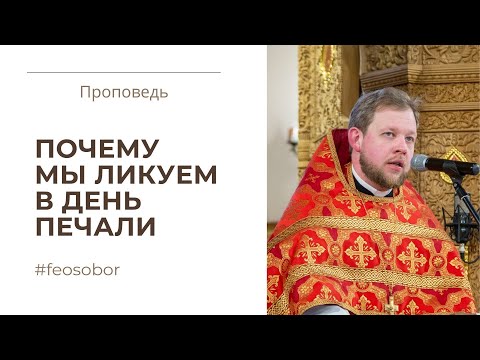 О бедствиях, которые постигнут учеников Христа. Проповедь иерея Вячеслава Завального