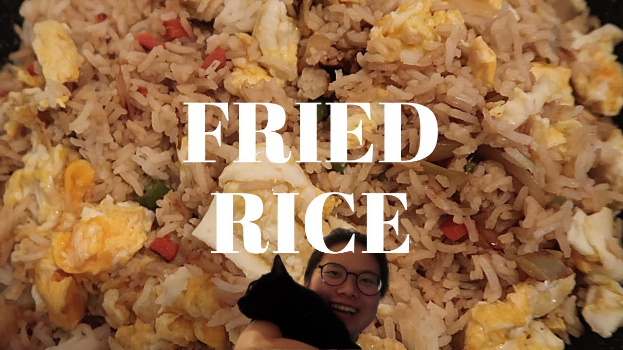 ordinary fried rice tutorial｜vegetarian 