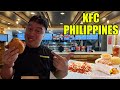Trying Entire Menu at KFC In Manila, Philippines 🇵🇭 THIS PLACE IS AMAZING! | Filipino Fast Food