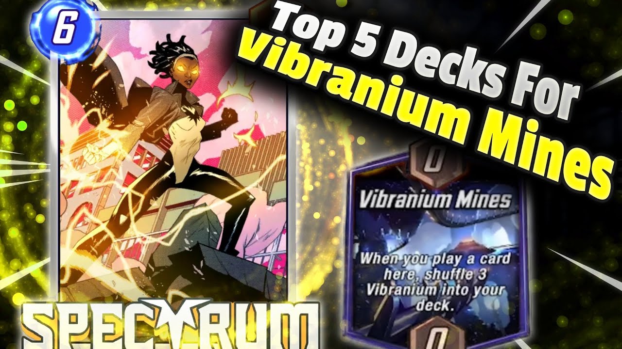 Marvel Snap Featured Location: Best decks for Vibranium Mines