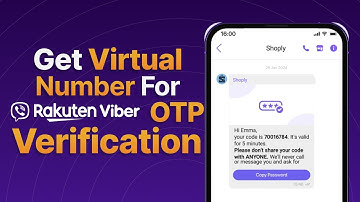 How to get a Virtual Phone Number for Viber OTP Verification