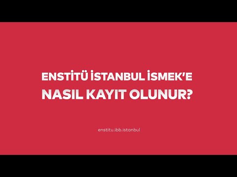 Enstitü İstanbul İSMEK'e Nasıl Kayıt Olunur?