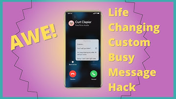 How to Easily and Quickly Send a Custom Busy Message on an iPhone When You Can