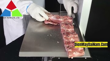 Máy cưa xương, cắt thịt đông lạnh, cắt cá thu đông lạnh Đại Nam chất lượng cao