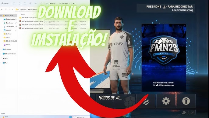 FMN 23 - Patch para FIFA 23 PC - Liberado! - FIFAMANIA News